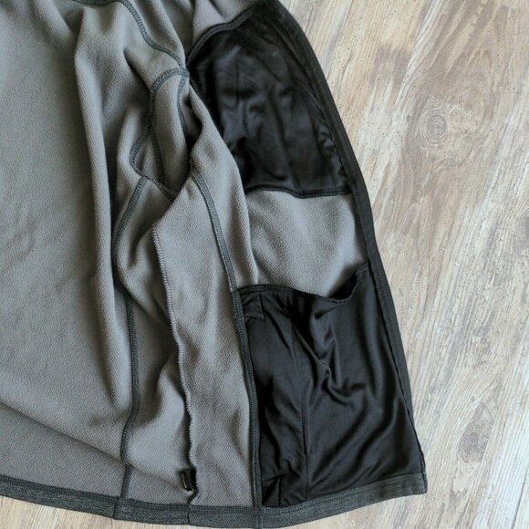 OSU Ohio State Buckeyes Full Zip Charcoal Gray Light Jacket Zip Pockets Size M - Picture 9 of 16